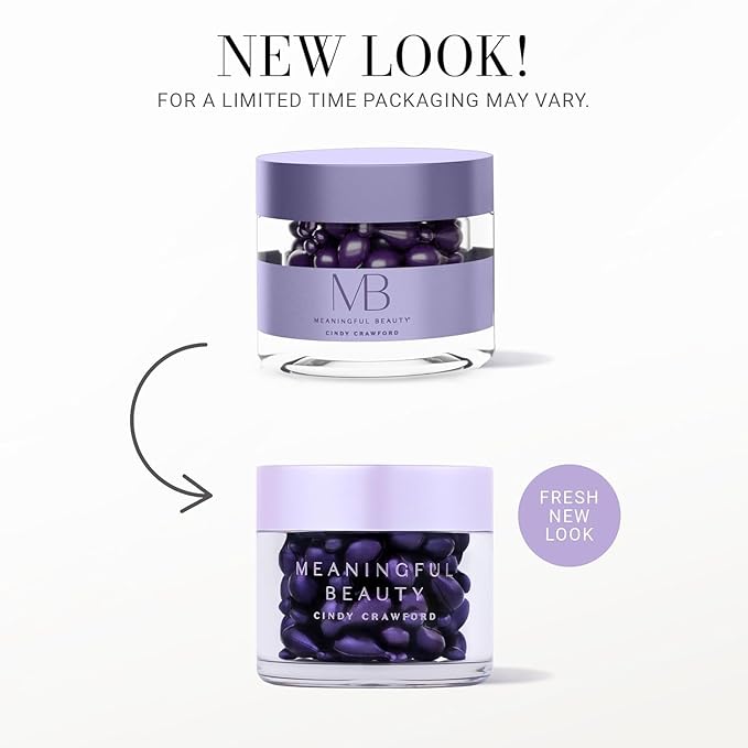 Meaningful Beauty Wrinkle Smoothing Capsules Advanced Formula With Hyaluronic Acid 20 Count