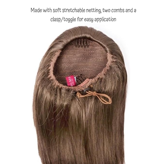 Straight Ponytail Cheerleader Hairpiece 14 (Blondie)