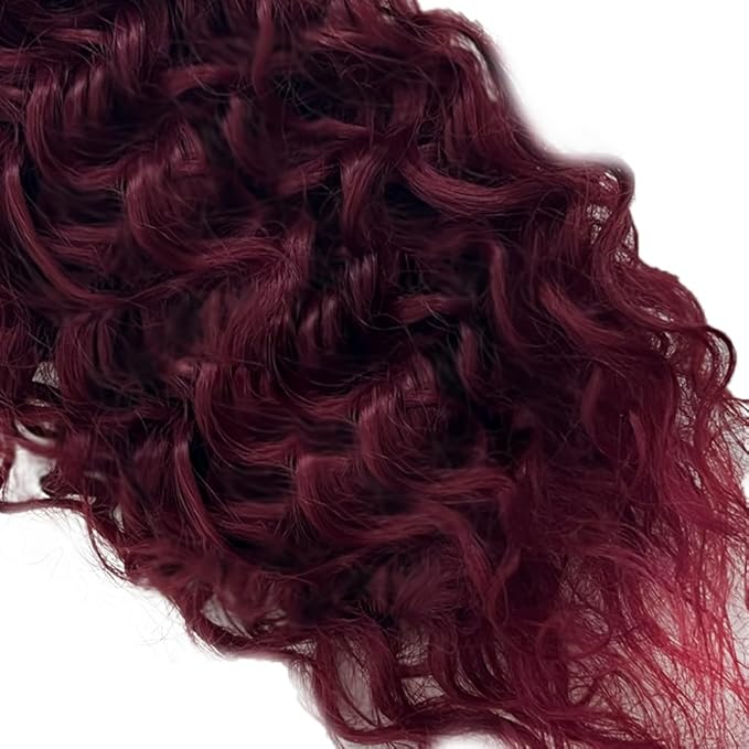 Burgundy Bundles Human Hair 99j Bundle Human Hair 99j Burgundy 3 Bundles 20 22 24 inch Wine Red Water Wave Bundle