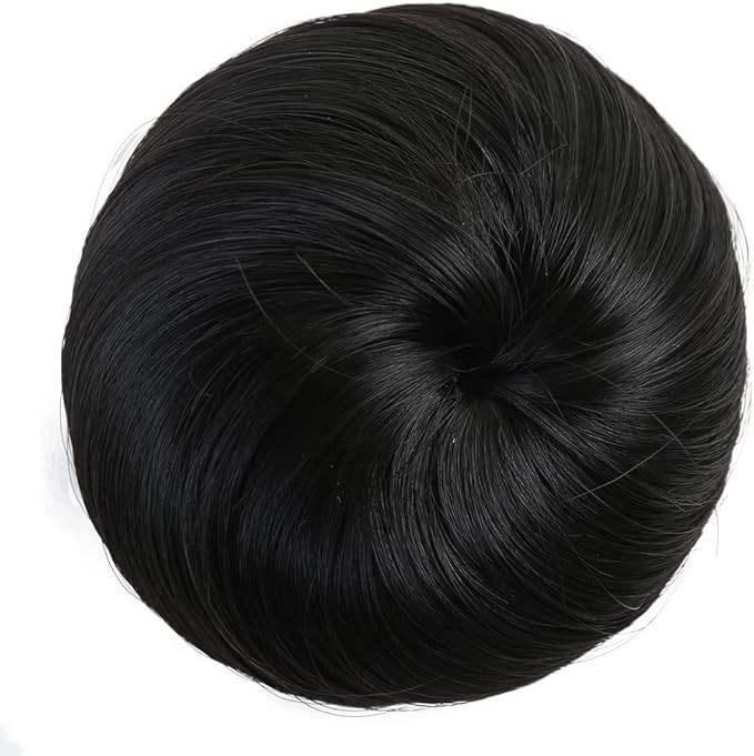 UNNS Hair Bun Clip Synthetic Fiber Hair Extensions Bun Donut Bun Wig Clip Ballet Bun Claw Clip Bun Hair Pieces Women's Hair Accessories Synthetic Hair (Color : G)