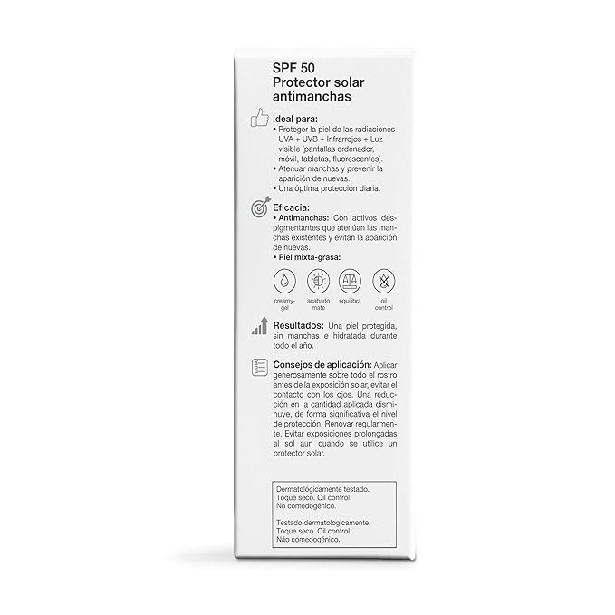 BELLA AURORA GEL SOLAR SPF 50 ANTIMANCAS PIEL MIXTA-GRASA
