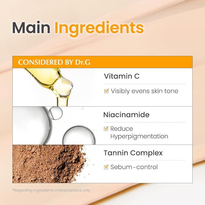 Dr.G Bright toning up tinted Sunscreen