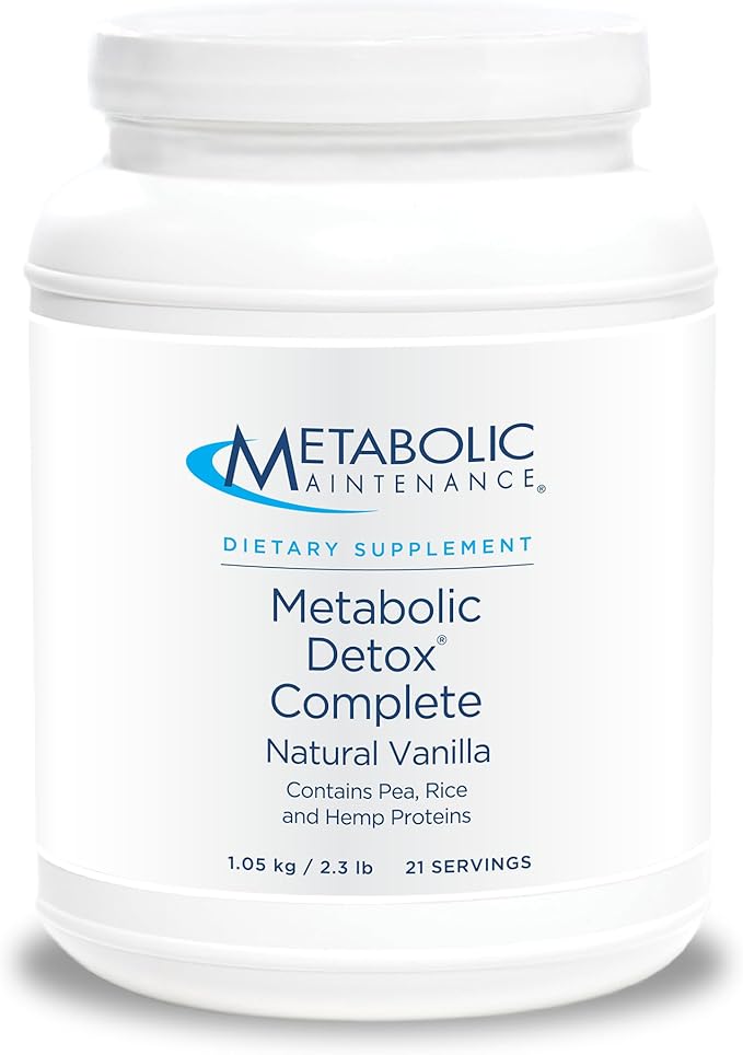 Metabolic Maintenance Metabolic Detox Complete 1.05 Kg/2.3 lbs (Vanilla Flavor)