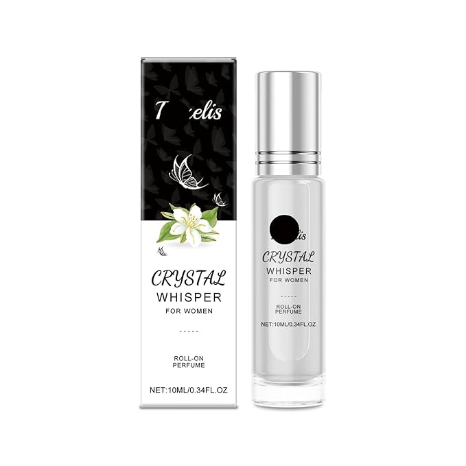 Jasmine Roll-On Perfume - Natural Long-Lasting Refreshing Scent Mild &amp Gentle For Daily Use Perfect For Couples' Dates Portable &amp Convenient Fragrance(2PCS)