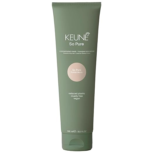 Keune So Pure Polish Mask Smoothing and Anti-Frizz Hair Treatment 6.7 Fl Oz