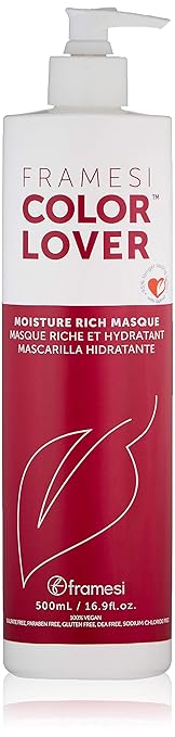 Framesi Color Lover Moisture Rich Masque Sulfate Free Hair Mask for Color Treated Hair