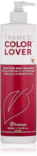 Framesi Color Lover Moisture Rich Masque Sulfate Free Hair Mask for Color Treated Hair