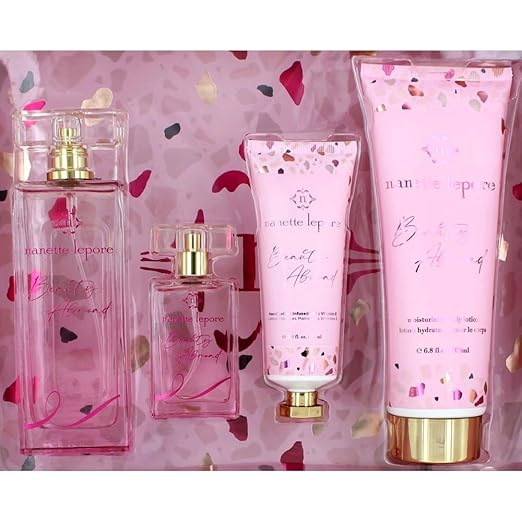 Nanette Lepore Beauty Abroad 4 Piece Gift Set 3.4 fl. oz. EDP