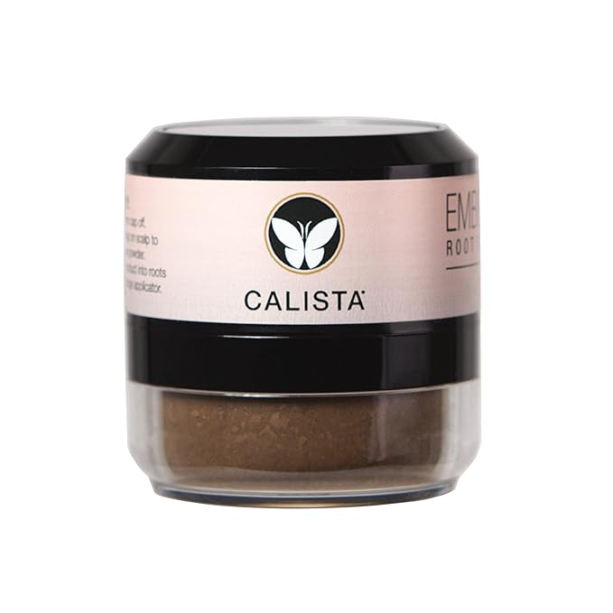 CALISTA Root Touch-Up | Temporary Gray Concealer | Cover Thinning Hair | Water &amp Sweat Resistant| All Hair Types | 0.35 oz.