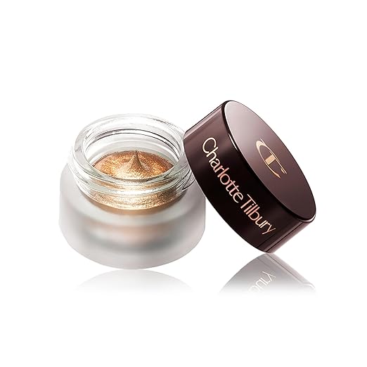 Charlotte Tilbury Eyes to Mesmerize Cream Eyeshadow - Long-Lasting Single Eyeshadow - Water-Infused Metallic Formula with Vitamin E for Crease-Resistant Wear
