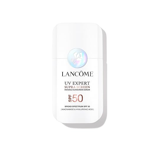 Lanc?me Supra Screen Invisible Serum Sunscreen SPF 50+ - Anti-Aging Correction &amp Protection - For All Skin Types - 48 HR Hydration Radiant Finish
