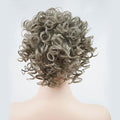 FRANCES Fake Hair Bun Ladies Fashion Wig Fluffy Curly Hair Bun Short Curly Hair Comb Ball Head Ponytail Hair Extension Synthetic Hair Bun Hair Accessories (Color : 05)