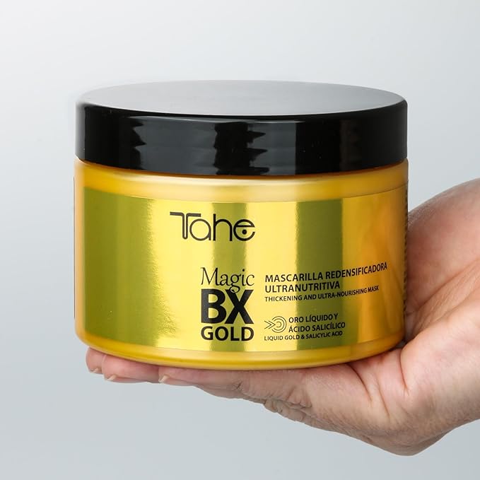 Tahe Magic Bx Gold Ultra-Nourishing Redensifying Hair Mask with Liquid Gold 300 ml