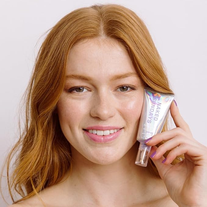 Naked Sundays BeautyScreen??SPF 50 Mineral Peptide Foundation Tint ? Skin Tint &amp Mineral Sunscreen | Radiant Buildable Coverage Acne-Safe Infused with Peptides (1 Fair Neutral 1.01 oz)
