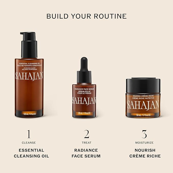 Sahajan Nourish Cr?me Riche with Vitamin C + Centella | Clinically-Proven Clean Ayurvedic Anti-Aging Rich Facial Moisturizer | Fine Lines &amp Wrinkles Firming Anti-Aging | 1.7 fl oz