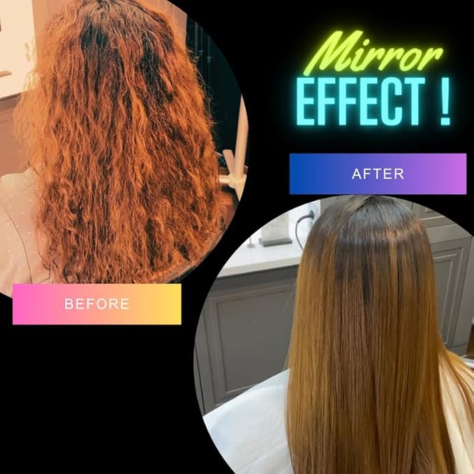 300ML/10.14 fl.oz ANGELING POWER Brazilian Keratin Hair straightener Treatment Anti Frizz Tanino Coconut Hyaluronic Acid Macadamia Argan Oil Collagen keratina straightening blowout mask dry damaged