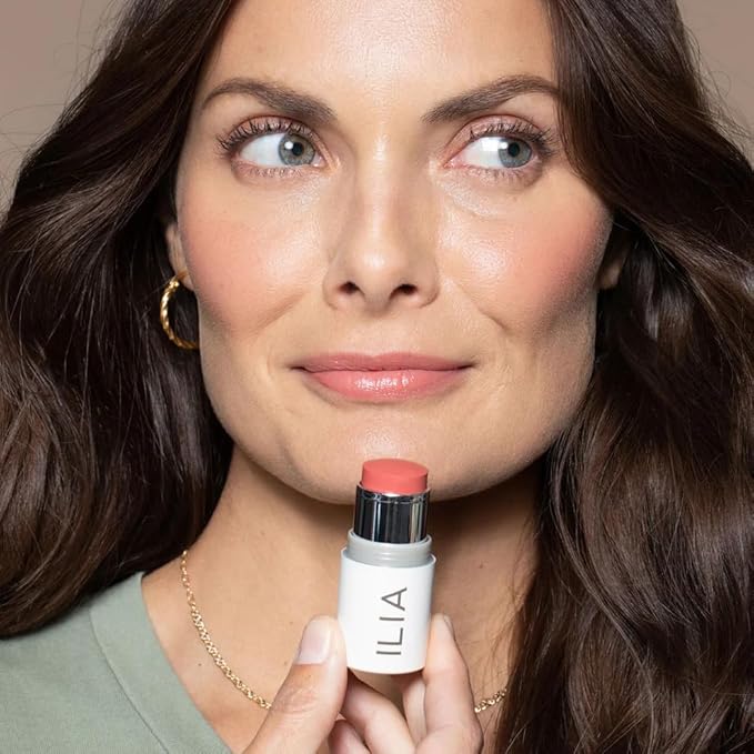 ILIA - Multi-Stick For Lips + Cheeks | Buildable Creamy Multi-Use Color Formula for All Skin Types | Nourish Soften Protect | Non-Toxic Vegan Cruelty-Free (All Of Me 0.15 oz | 4.5 g)