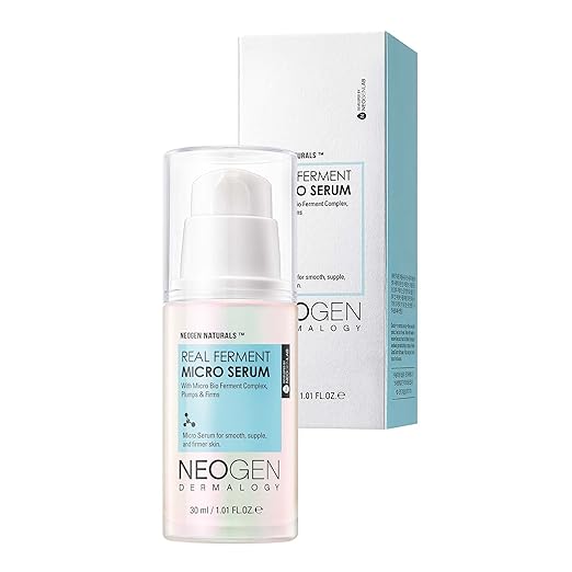 NEOGEN DERMALOGY Real Ferment Micro Collection - with Naturally Fermented ingredients (Rice) &amp Hyaluronic Acid for Hydrated Brightened and Healthy skin