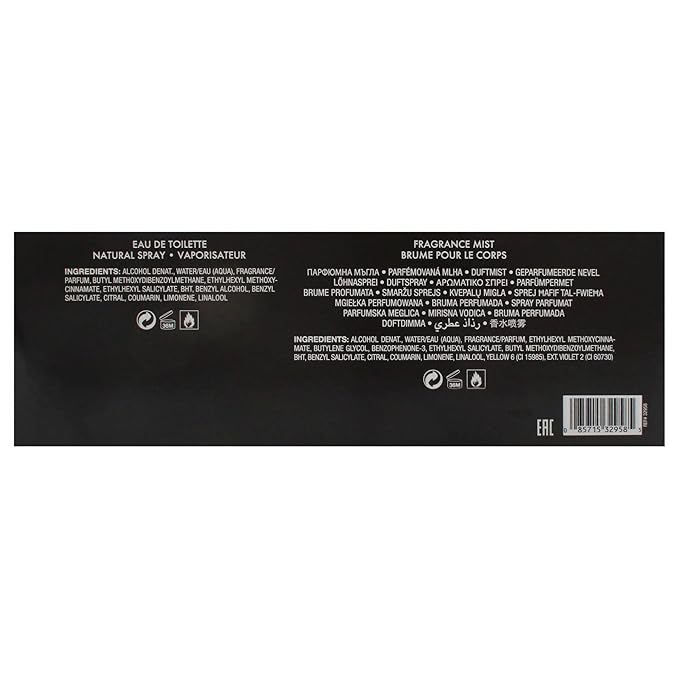 Guess Seductive Noir for Women - 2 Pc Gift Set 2.5oz EDT Spray 4.2oz Fragrance Mist