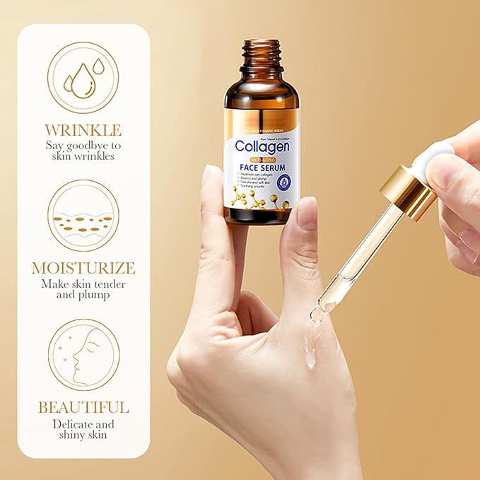 Collagen Skin Care Set 6Pcs Anti Aging Face Care Sets for Women Firming Skin Shrink Pores Smooth Wrinkles Hydrating Skin Care Set Include Serum Face Cream Eye Cream Toner Cleanser Facial Mask1