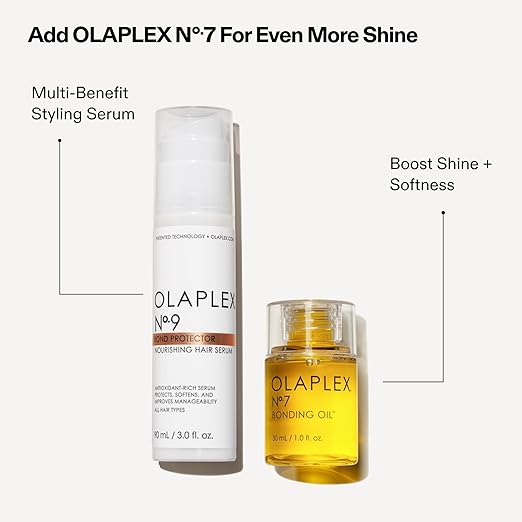 Olaplex No. 9 Bond Protector Nourishing Hair Serum Heat Protectant Softens &amp Weightlessly Nourishes Reduces Tangle &amp Static For All Hair Types 3.0 fl oz