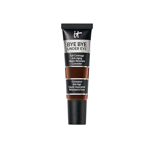 IT Cosmetics Bye Bye Under Eye Concealer - Water-Resistant 24H Full Coverage Brightening Concealer For Dark Circles Fine Lines Redness &amp Discoloration Anti-Aging Color Correcting Cream - 0.4 f