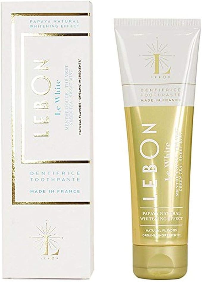 Lebon Le White (Sweet Mint + Green Tea) Organic Toothpaste 75 ml