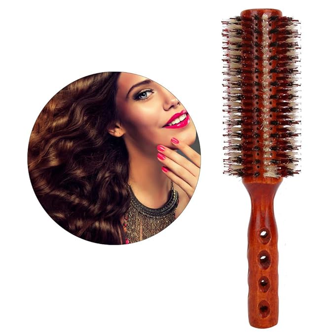 Hair Brush Round Hair Styling Comb Curly Hair Rollers Brush for Blow Drying Salon &amp Home Use