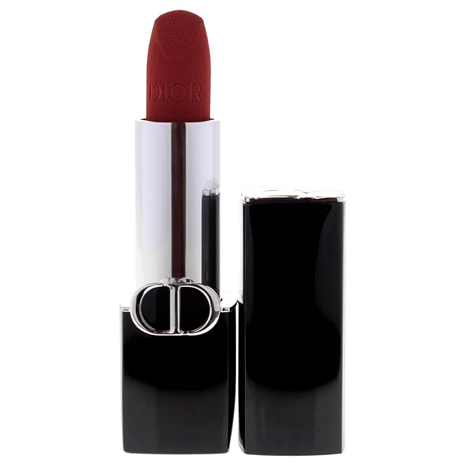 Dior Rouge Couture Velvet Lipstick - 772 Classic Rosewood by Christian for Women - 0.12 oz Lipstick (Refillable)