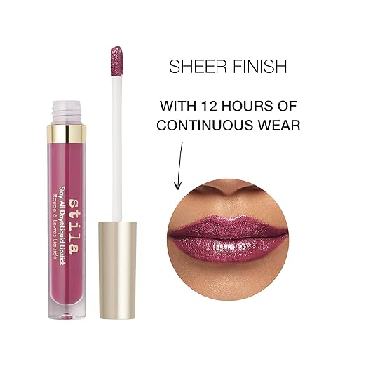 stila Stay All Day Sheer &amp Shimmer Liquid Lip