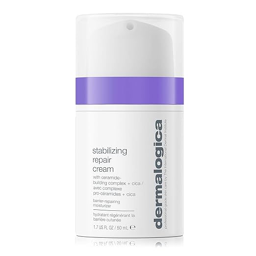 Dermalogica Stabilizing Repair Cream Face Moisturizer for Sensitive Skin with Cica - Strengthens Soothes and Repairs Skin Barrier