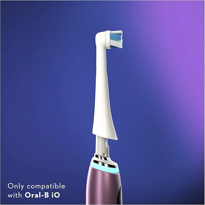 Braun Oral-B 4210201319795 iO Ultimate Cleaning Brush Heads for Sensational Mouth Feeling 2 Pieces