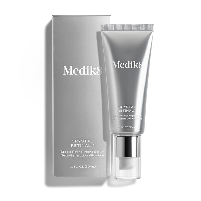 Medik8 Crystal Retinal 1 - Firming Advanced Skin Retinaldehyde Face Serum - Night Serum with Hyaluronic Acid and Health & Beauty > Health Care > Vitamins & Supplements > Vitamins > Vitamin E - Gluten Free - 1 oz
