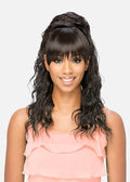 Vivica A. Fox 20 Inch Loose Layered Spiral Curl Ponytail with Dome Top and Fringed Bang New Futura Synthetic Hair - BP-KENNEDEI (FS1B/33)