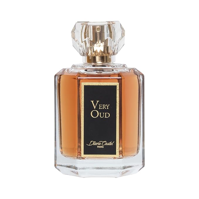 Very Oud Gift Set - Woody Amber Fragrance - Perfume for Women and Body Lotion - Notes of Vanilla Raspberry Rose Lychee Leather - 3 pc