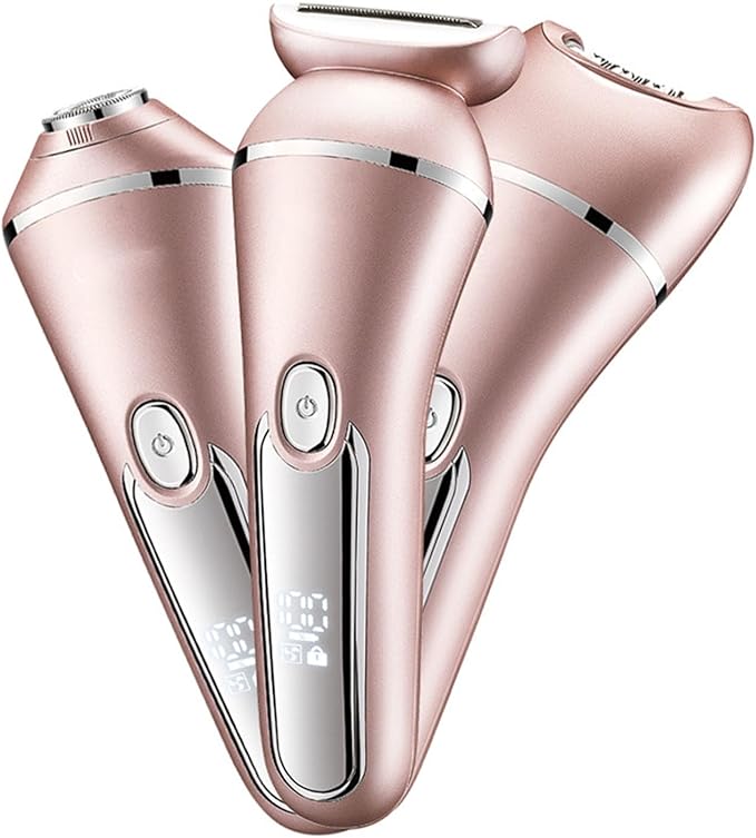 Electric Women EPILATOR 3 in 1 Hair Trimmer Water Body Shaving Device