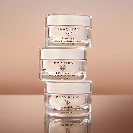 BODY FIRM Crepe Erase Plump &amp Firm Facial Treatment Anti-Aging Skin Care Hydrating Face Moisturizer Night Cream for Face and Neck Moisturizing and Firming Supports Wrinkle &amp Crepe Skin 1