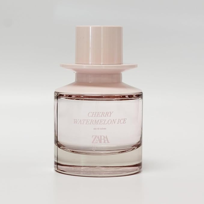 Zara Cherry Watermelon Ice Perfume for Kids Fruity Floral Scent with Watermelon Lily of the Valley and White Woods Special Fruit Inspired Fragrance Collection Eau de Toilette 60ml (2.03 fl. oz.)