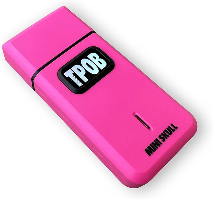 TPOB Mini Skull Single Shaver Compact Design That can fit in Your Pocket with a Turbo Charged Motor Perfect for Both Professional and at-Home use (Candy)
