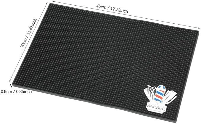 Salon Silicone Heat Styling Tools Mat Styling Station Mat Barber Mat for Hair Irons Curling Iron Straightener Pad Iron Flat Hair Waver Hair Tools Appliances Hair Dryer Salon