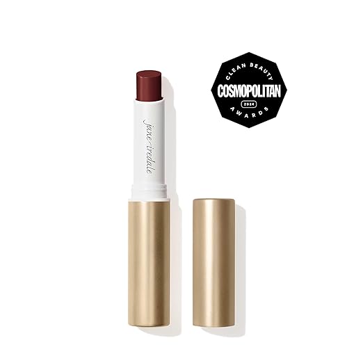 jane iredale ColorLuxe Hydrating Cream Lipstick Creamy Highly Pigmented Lip Color Delivers Weightless Moisture and Bold Payoff Satin Finish Vegan