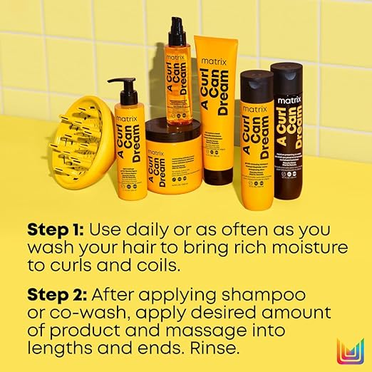 Matrix A Curl Can Dream Rich Mask Hydrating &amp Deep Conditioning Leave-In Mask Curly &amp Coily Hair Sulfate &amp Paraben-Free Preserves Curl Pattern