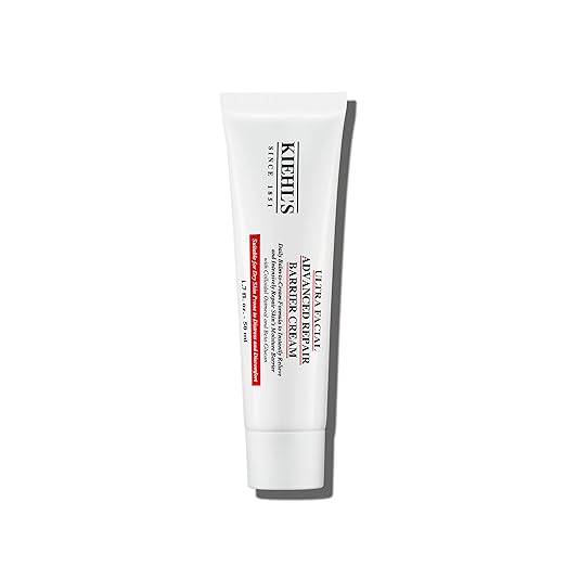 Kiehl's Ultra Facial Advanced Repair Barrier Cream Intensive Treatment Relieves Dry + Sensitive Skin Rapidly Reduces Redness and Soothes Fast-Absorbing Breathable Formula Paraben-Free - 1.7 fl oz