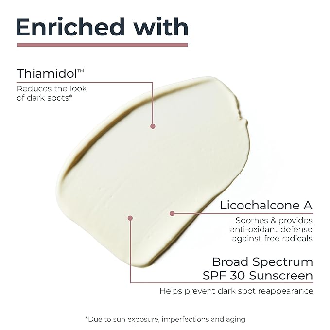 Eucerin Radiant Tone Daily Face Lotion with SPF 30 Dark Spot Corrector with Thiamidol Helps Visibly Reduce the Look of Dark Spots All Skin Types Holiday Gifts for Self Care 1.7 Fl Oz Bottle