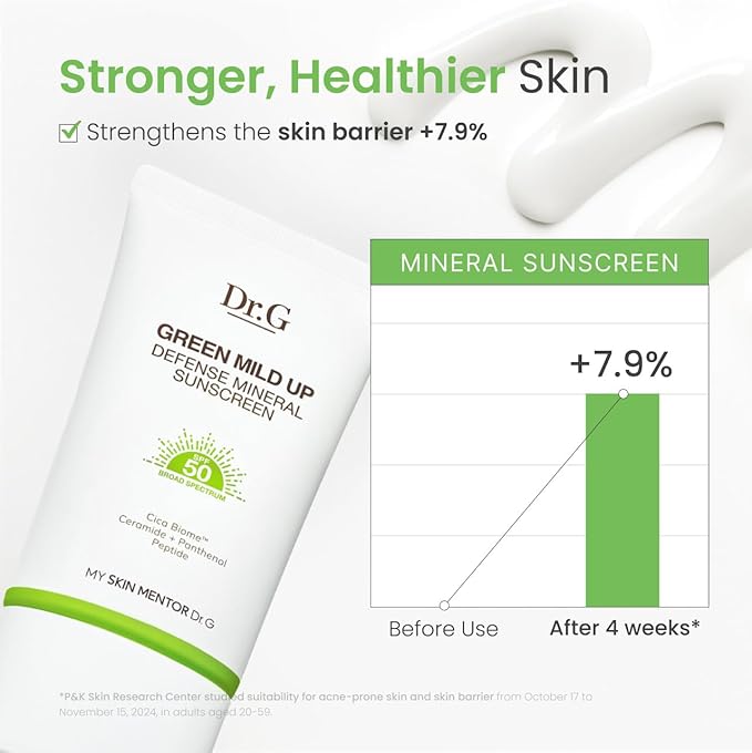 Dr.G Green Mild Up Defense Mineral Sunscreen