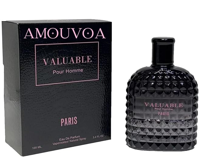 4-Piece Cologne for Men Includes Valuable Paris/Valuable Gold/Seans Boutique/Naval Blue of Woody Spicy Citrus &amp Aromatic eau de parfum for Men