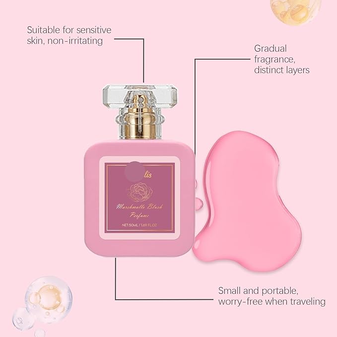 Strawberry Parfum - Fresh &amp Sweet Long-Lasting Portable Fragrance For Date Commute &amp Daily Wear(1PCS)