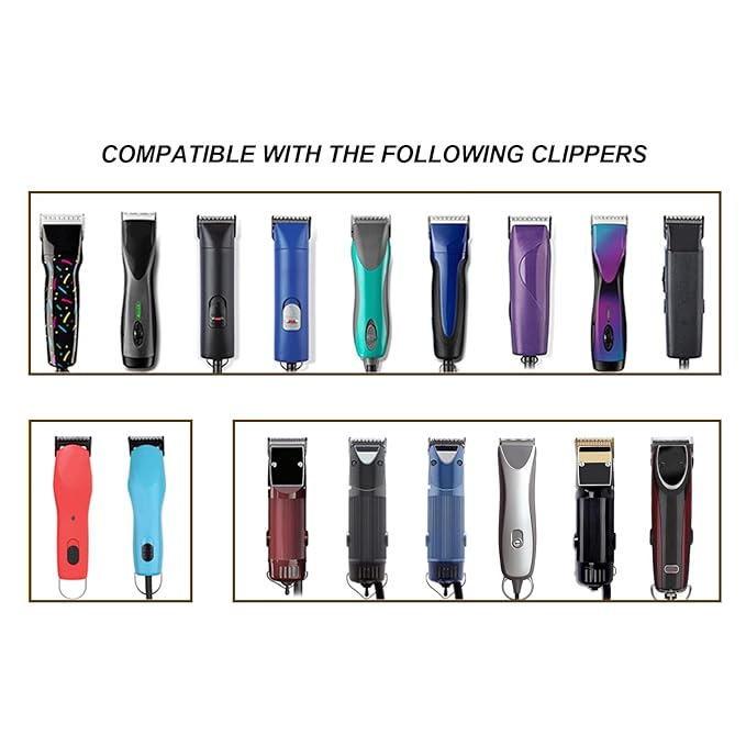 0A Detachable Replacement Ceramic Blades SetCut Length 3/64-Inchcompatible with Andis/oster Classic 76/Star-Teq/Power-Teq/A5 Clipper (2 Pack)