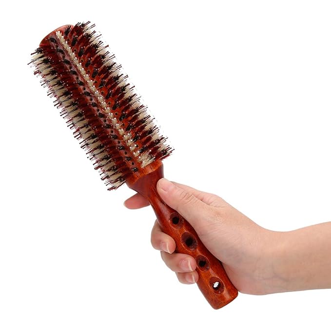 Hair Brush Round Hair Styling Comb Curly Hair Rollers Brush for Blow Drying Salon &amp Home Use