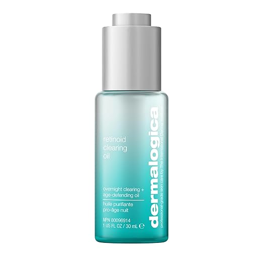 Dermalogica Retinol Clearing Oil Face Serum with Salicylic Acid - Anti-Aging Acne Treatment That Delivers Clearer Vibrant Skin by Morning (1 Fl Oz)